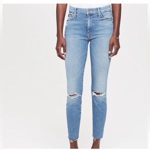 Mother The Looker Ankle Fray Jeans Size 26 889